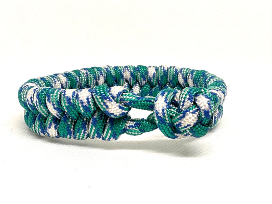 Paracord Armband „Turquoise“