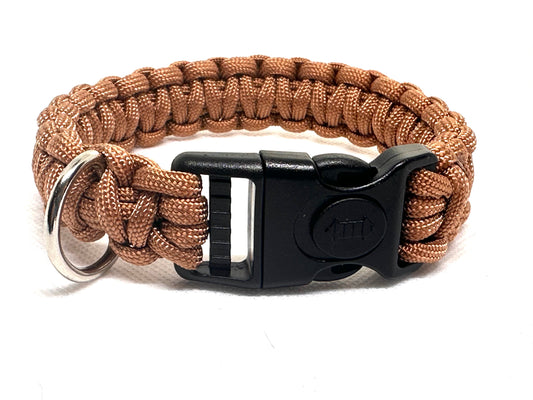 Paracord Halsband „Copper“