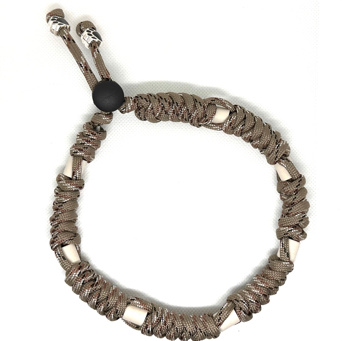 Paracord Antizecken-Halsband Snake Style “Asher”